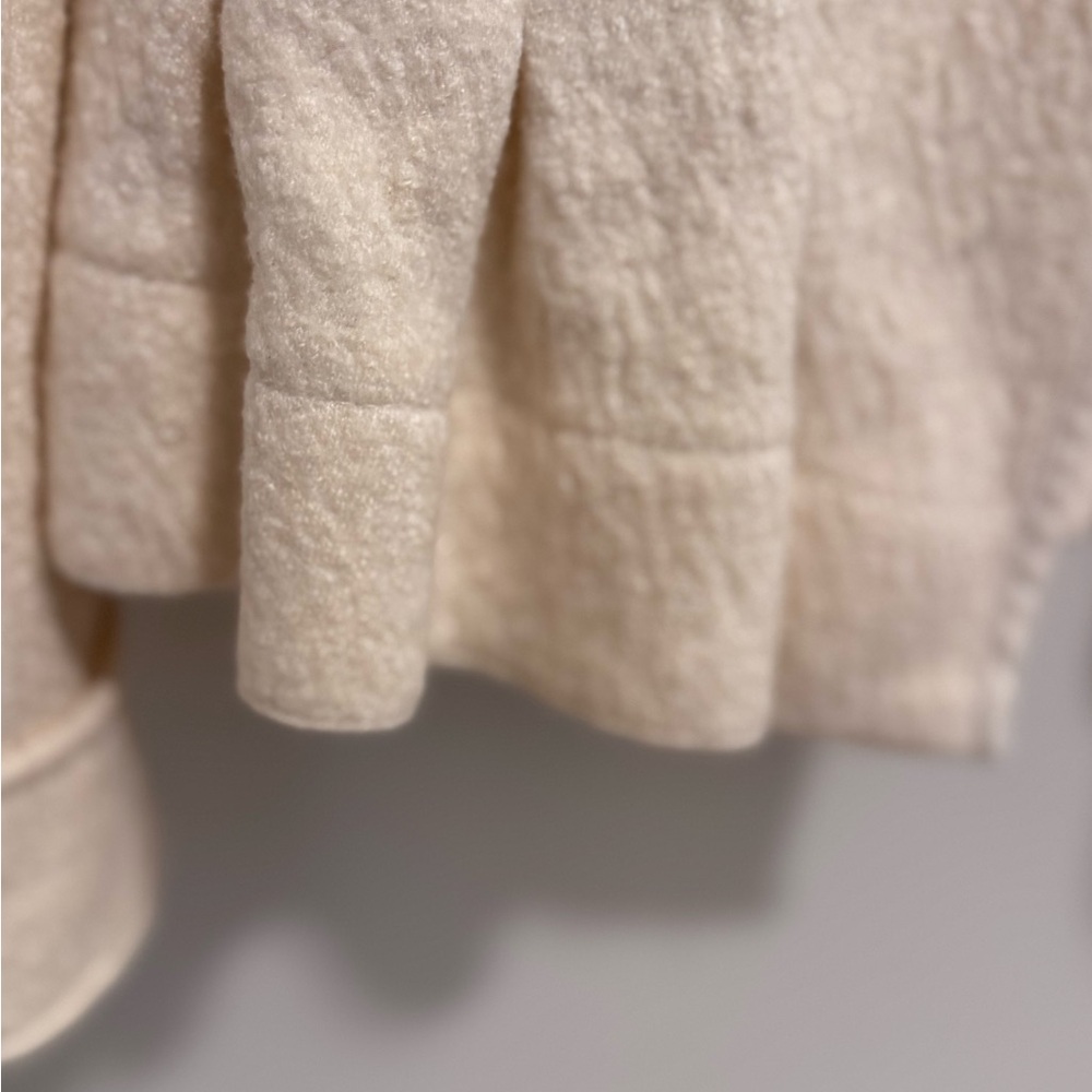 Elevenses Cream Textured Blazer - Picture 4 of 8